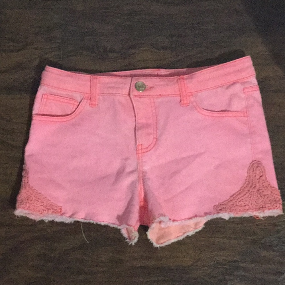 Bright Pink Shorts